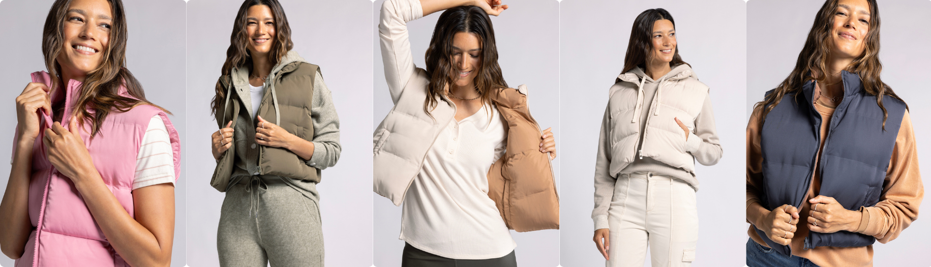 ★24-25FW新作★KIRSH★ARCH CHERRY CROP DOWN VEST Vests – Thread & Supply