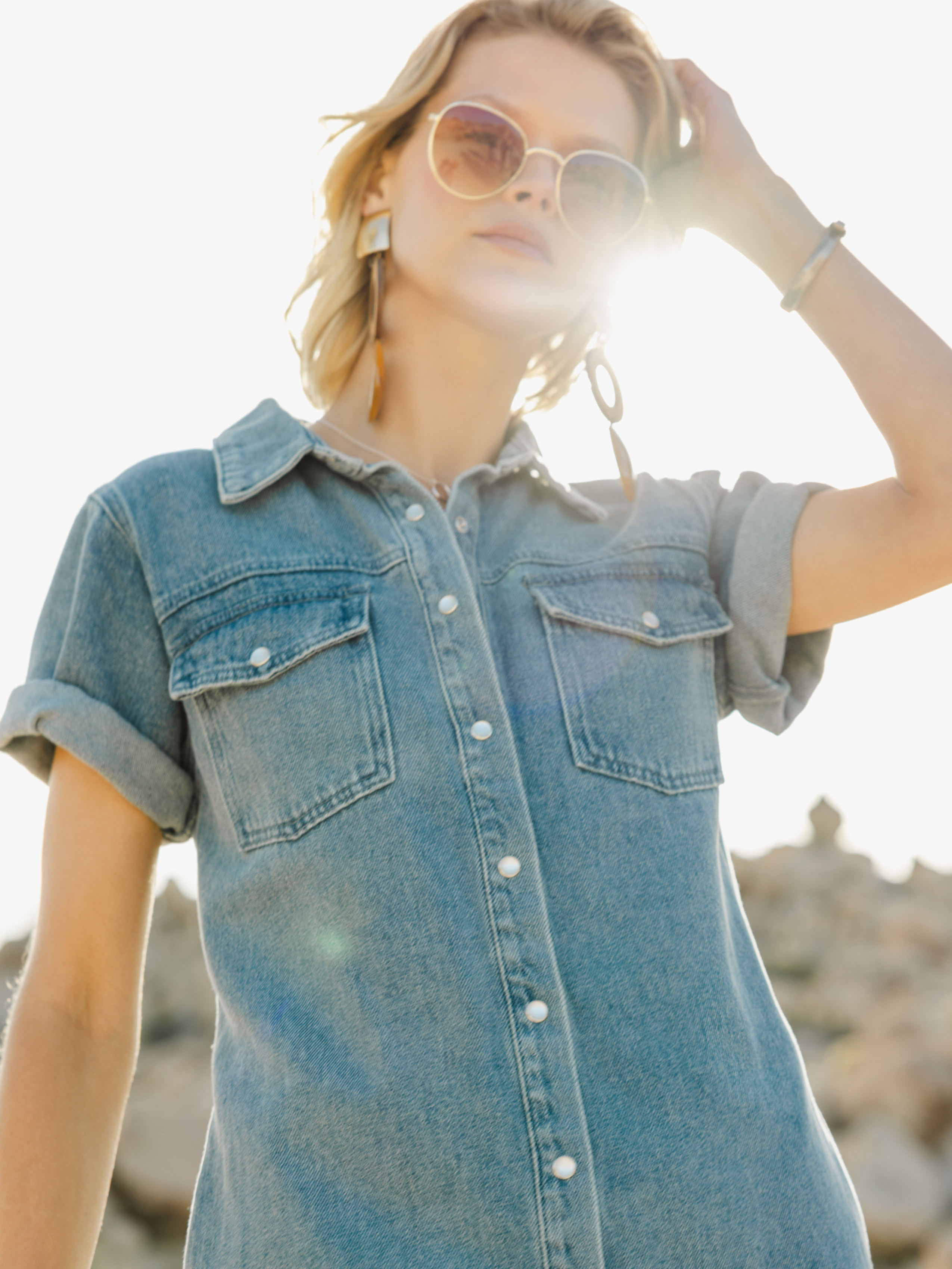 Phoenix Dress Denim / M / Final Sale Phoenix Dress Denim / M / Final Sale