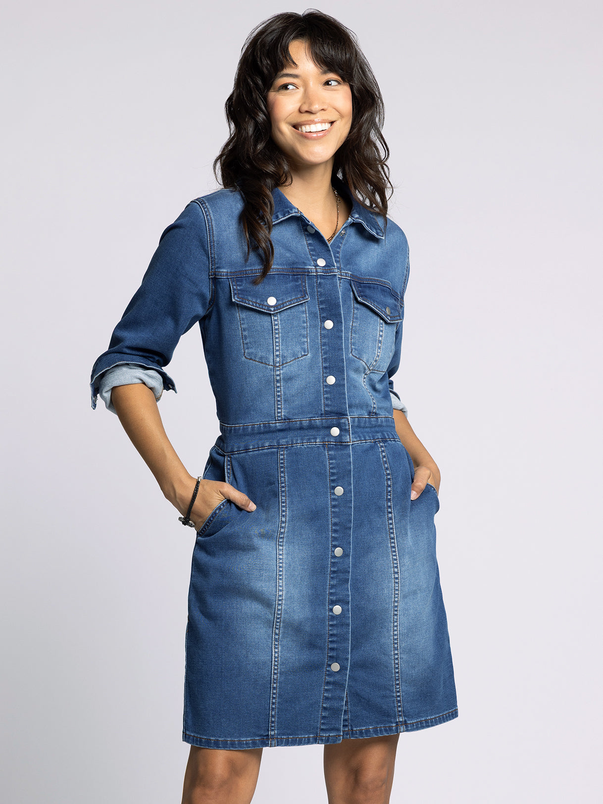Norma Dress Dark Denim / M / Final Sale Norma Dress Dark Denim / M / Final Sale
