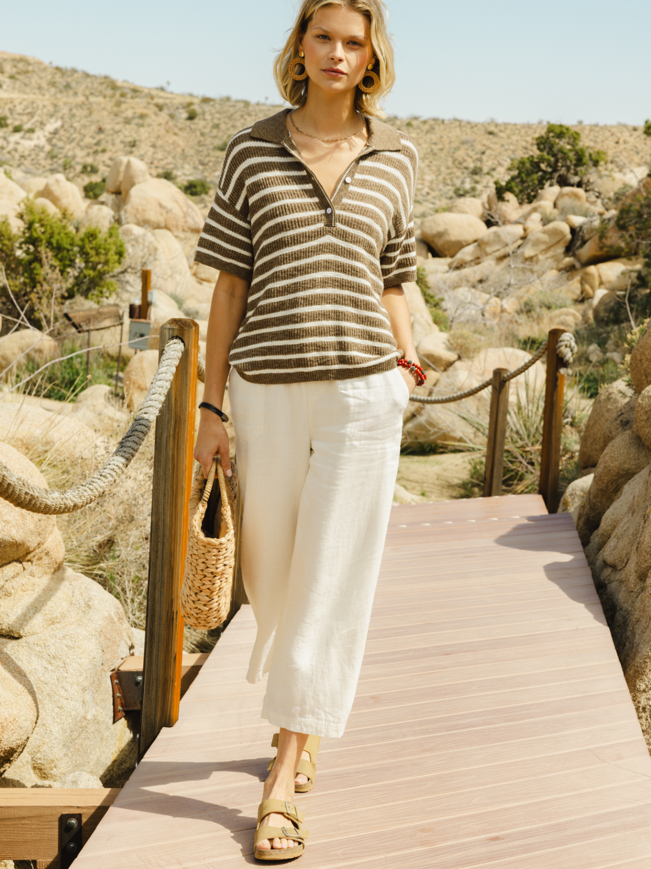 パンツ RY/LI SHEETING CLOTH GATHERED PANTS LIZZY PANTS – Thread & Supply