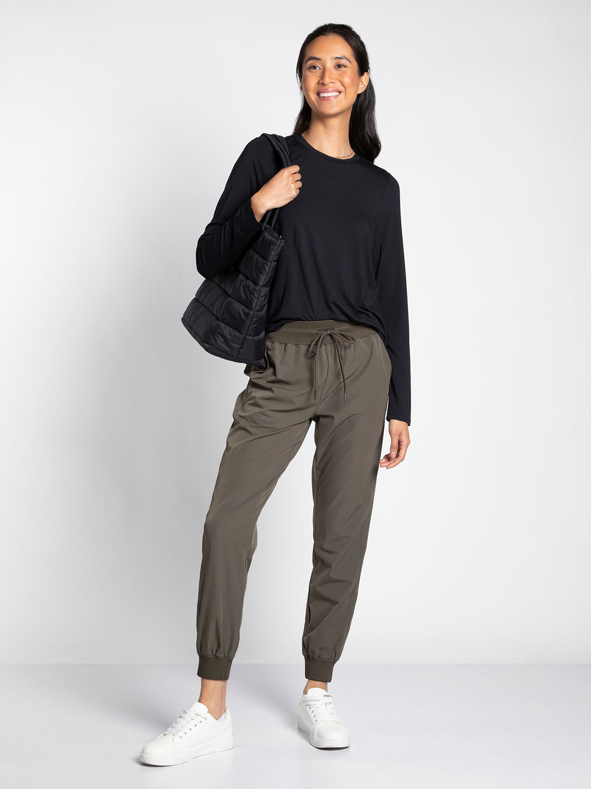 The Ellie Cargo Pant in Black – Willow and Bright