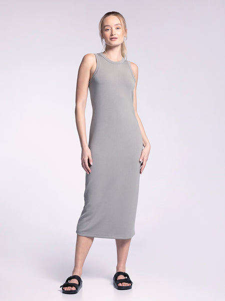 black bodycon dress long Agatha Bodycon Maxi Dress main image 1