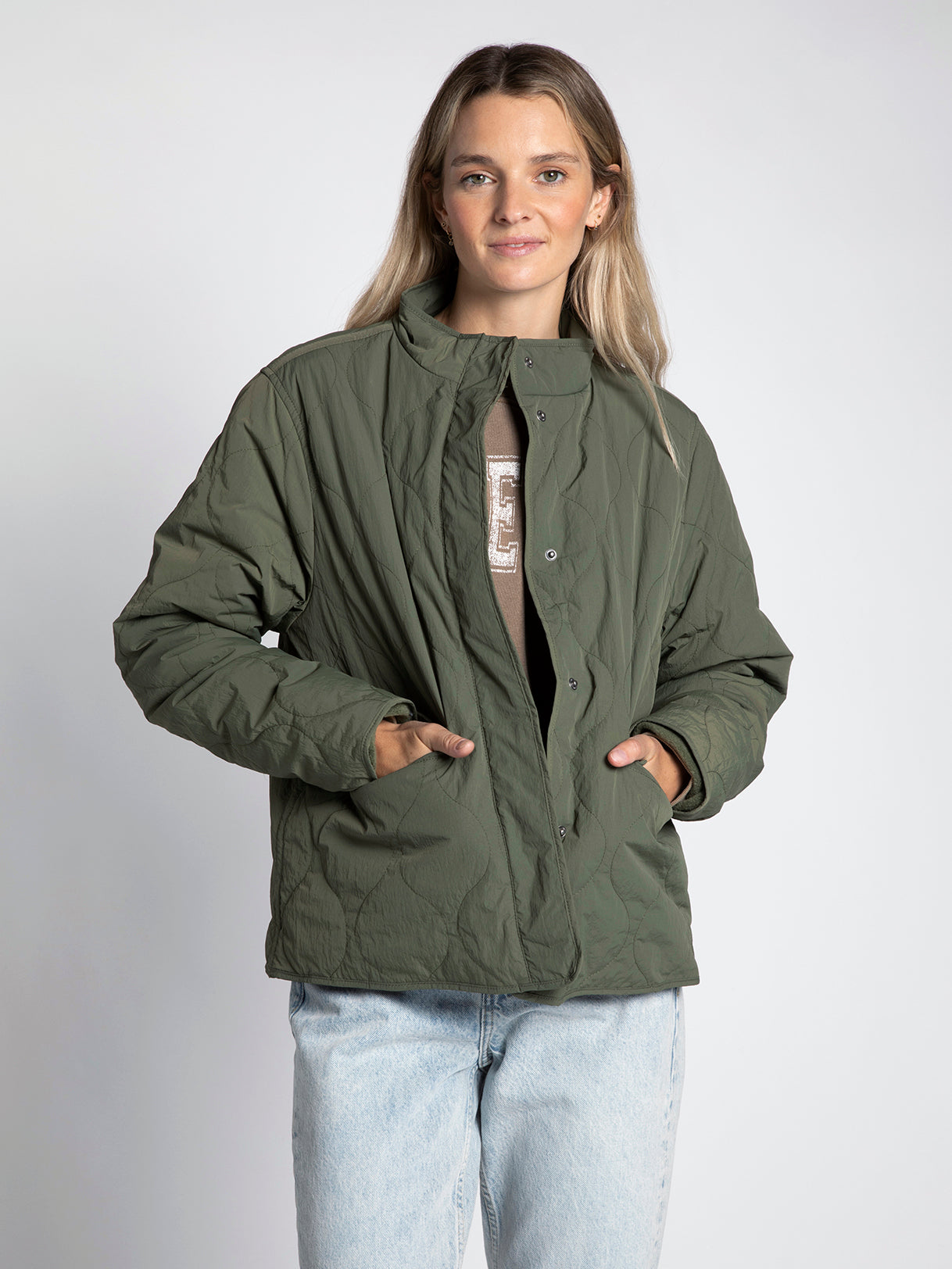 Thread & Supply Brenna Jacket for Women in Green