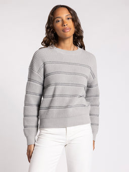 Thread & Supply Marled Gray Sweatshirt Size M - 77% off