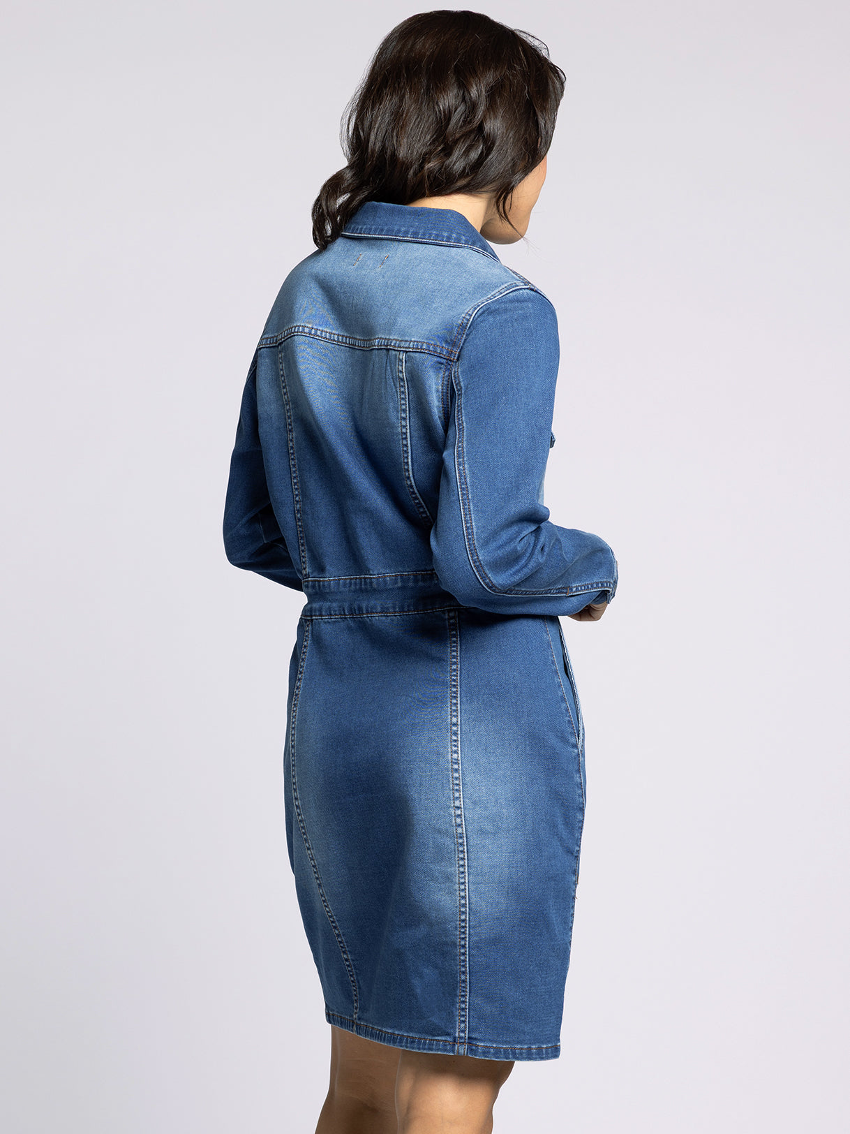Norma Dress Dark Denim / M / Final Sale Norma Dress Dark Denim / M / Final Sale