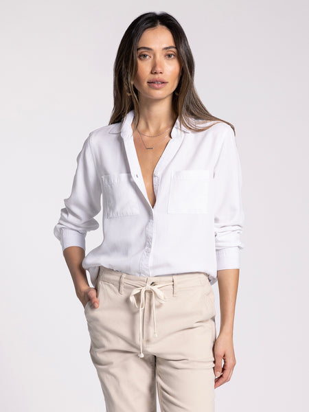 トップス theredthread harness blouse white TS_SS24_DEC_GINGERSHIRT-
