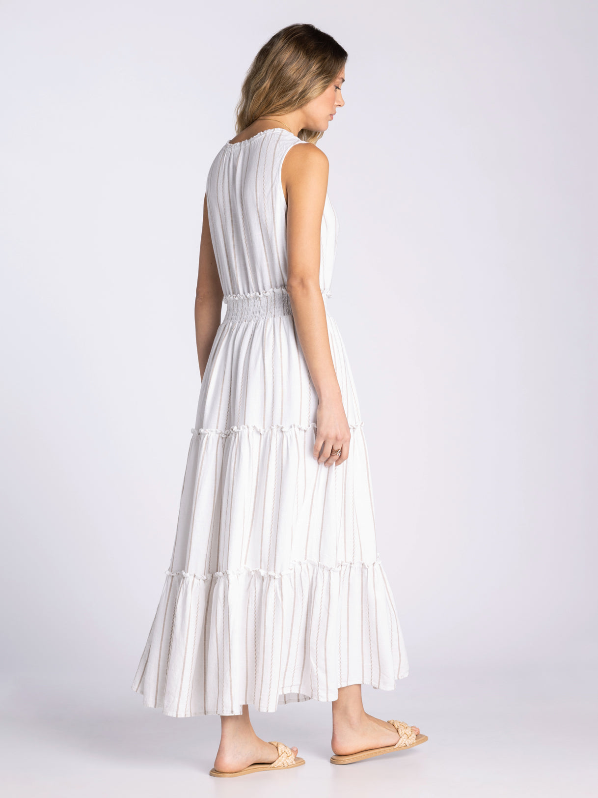 amorette linen dress Reformation Amorette Linen Dress