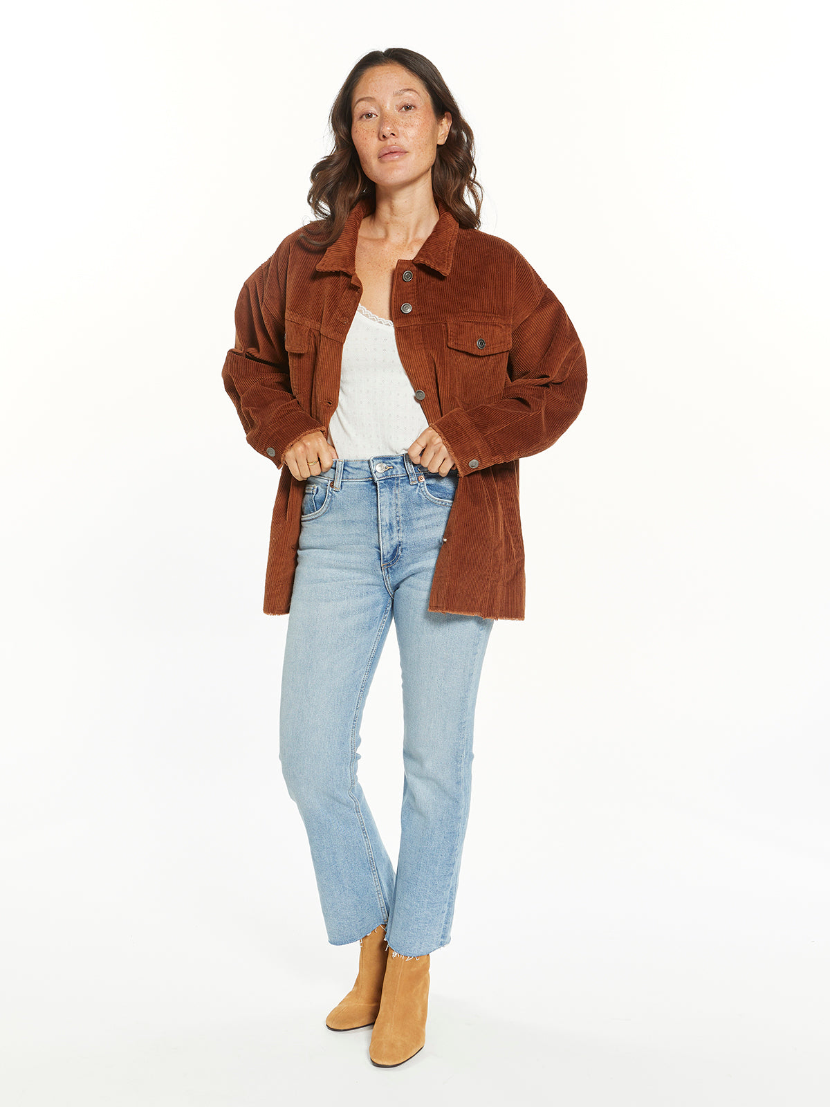 【SUNSEA】16AW CORDUROY JACKET Organic Stretch Corduroy Trucker Jacket