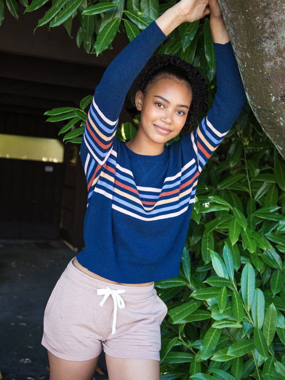 James Thermal Long Sleeve Long Sleeve Thread & Supply NAVY MULTI S
